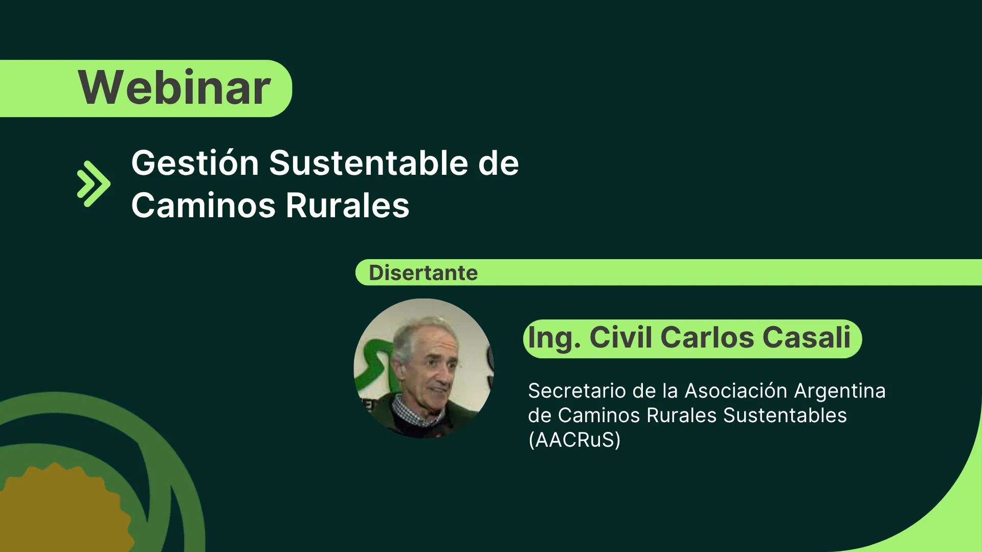 Gestión Sustentable de Caminos Rurales